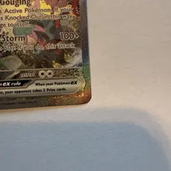 Roaring Moon EX 251/182SV04: Paradox Rift Special Illustration Pokemon TCG NM - Image 4