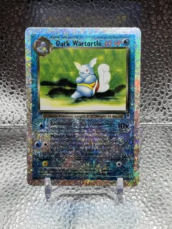 Pokemon TCG Dark Wartortle Reverse Holo LP Legendary Collection 39/110 - Image 1
