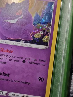 Pokemon Gengar Champion's Path Special Pin Coll. Holo Promo SWSH052 PSA 9 - Image 3