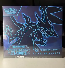 Phantasmal Flames Pokemon Center Elite Trainer Box (NEW) - Image 1