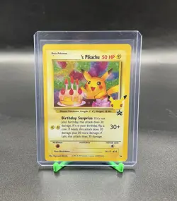 Birthday Pikachu Holo 24 Celebrations Classic Collection Pokemon 2021 MINT - Image 1