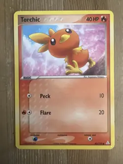 Pokemon TCG Torchic EX Holon Phantoms 83/110 Regular Common VLP - Image 1