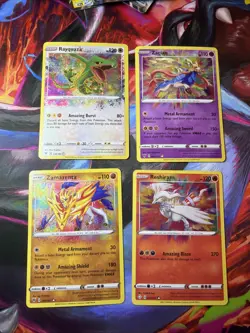Pokemon TCG - Rayquaza & More Amazing Rare - Vivid Voltage Lot of 4 - NM - Image 1