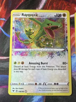 Pokemon TCG - Rayquaza & More Amazing Rare - Vivid Voltage Lot of 4 - NM - Image 2