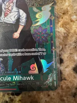 2026 One Piece OP14/EB04 Dracule Mihawk SP Alt Art OP12-030 SR Azure Sea’s Seven - Image 4