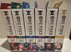 One Piece TCG: Starter Deck Bundle ST-23-24-25-26-27-28 - Image 1