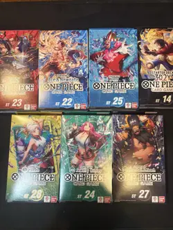 One Piece Starter Decks Lot Of 7 - Image 1