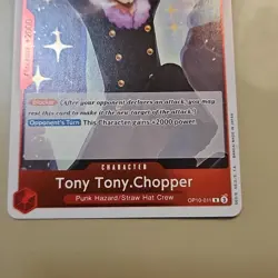 One Piece Tony Tony.Chopper (011) (OP10-011/162) OP10 Royal Blood FOIL TCG CCG - Image 4