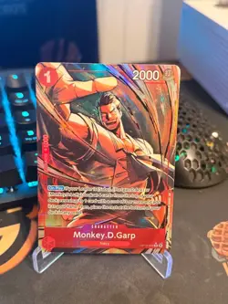 Monkey D. Garp (Alt Art) OP13-016 R Carrying on His Will - ONE PIECE TCG English - Image 1