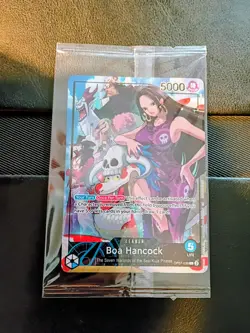 One Piece Boa Hancock OP07-038 PSA Magazine Exclusive Promo FOIL - Image 1