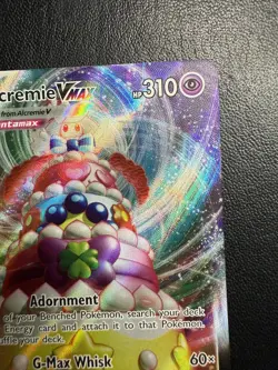 Alcremie VMAX Holo Pokemon Card Champions Path 023/073 NM Condition - Image 3