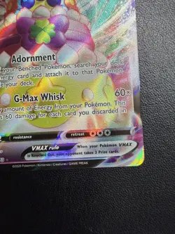 Alcremie VMAX Holo Pokemon Card Champions Path 023/073 NM Condition - Image 4