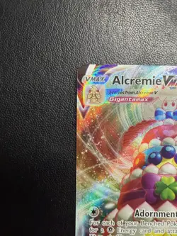 Alcremie VMAX Holo Pokemon Card Champions Path 023/073 NM Condition - Image 5
