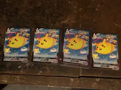 Flying Pikachu Vmax 007/025 Celebrations 25th Full Art Pokemon Card 2021 Lot x4 - Image 1
