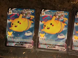 Flying Pikachu Vmax 007/025 Celebrations 25th Full Art Pokemon Card 2021 Lot x4 - Image 2