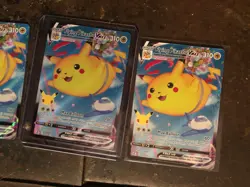 Flying Pikachu Vmax 007/025 Celebrations 25th Full Art Pokemon Card 2021 Lot x4 - Image 3