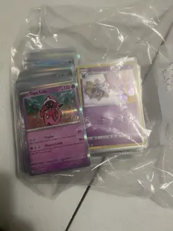 Pokemon TCG Bulk Lot Rare Holo/Reverse Holo 178 Pokemon Card Nm Fresh Sleeve - Image 1