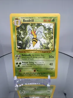 Beedrill 17/102 Base Set Pokemon Card 1999 Vintage WOTC Rare - Image 5