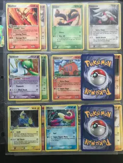 EX Emerald 2005 Pokemon trading card set near complete collection - Image 1