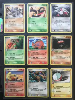 EX Emerald 2005 Pokemon trading card set near complete collection - Image 3