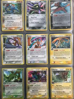 EX Holon Phantoms 2006 Pokemon trading card set near complete collection - Image 1
