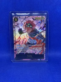 ONE PIECE card Game Koby OP11-119 ALT ART ENGLISH (LOT of 3 Cards Shown) - Image 1