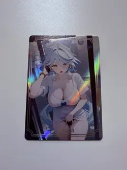 Furina SW Card Genshin Impact Goddess Story Waifu Spicy Beautiful Delicate Moan - Image 1