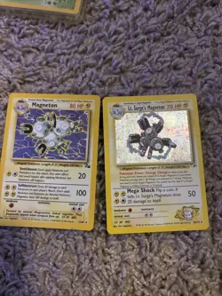 1999 Pokemon TCG: Lt. Surge's Magneton Gym Heroes Holo Rare WoTC Card - NM/Mint+ - Image 1