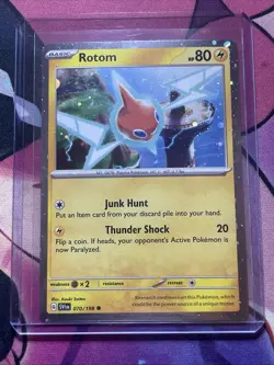 ROTOM 070/198 PROMO CARD POKEMON (COSMOS GALAXY HOLO, NM) - Image 1