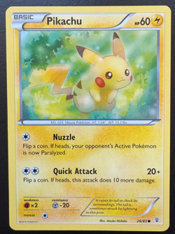 Pikachu Generations Pokemon Card 26/83 Trading Card TCG LP - Image 1