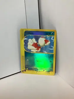 Goldeen revers Holo pokemon expedition base set card 111/165 almost mint. - Image 3