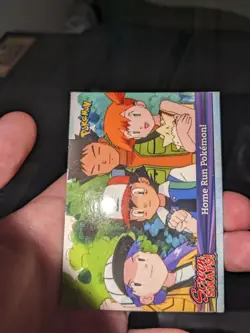Home Run Pokemon! 04 Johto League Champions Blue Logo - TOPPS Pokemon Card - vhp - Image 1