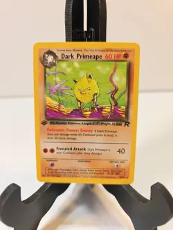 Dark Primeape 43/82 Pokemon TCG 1st Edition Team Rocket NM Vintage 2000 Card - Image 1