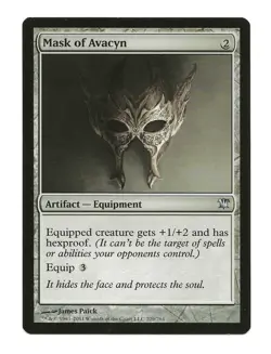 Mask of Avacyn MTG Artifact Equipment Cards Innistrad LP Magic the Gathering - Image 1