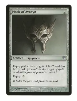 Mask of Avacyn MTG Artifact Equipment Cards Innistrad LP Magic the Gathering - Image 3