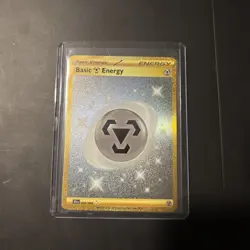 Pokemon TCG Basic Metal Energy Gold Secret Rare Card Shrouded Fable 099/064 - Image 1