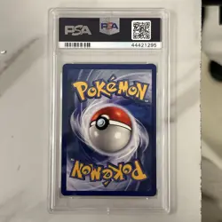 PSA 9 Pikachu 58/102 Red Cheeks Shadowless Base Set 1999 Pokemon Card - Image 2
