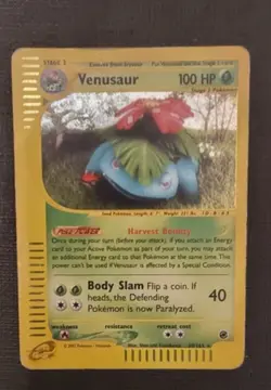 Pokemon Card- Venusaur-Expedition-Holo-30/165-Rare-ENG - Image 1