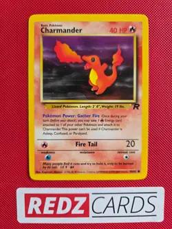 Charmander 50/82 Team Rocket 1999 Pokemon Card NM - Image 1