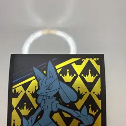 Crown Zenith Elite Trainer Box Card Sleeves - Lucario - Pokemon - 60 Pack - Image 3