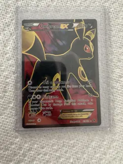 Umbreon EX Full Art 119/124 Ultra Rare Holo Fates Collide Pokemon TCG Card - Image 1