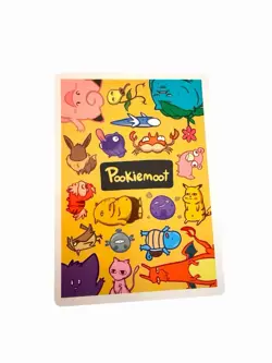Near Mint Pookiemoot Hocuspocus Alakazam #0065 Derp Pokemon Fan Art Card - Image 2