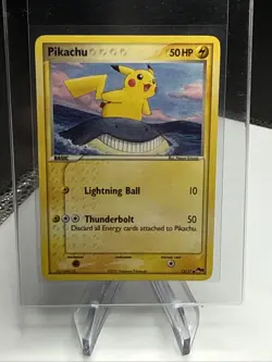 Pikachu 12/17 Pop Series 5 Non-Holo Pokemon Card LP - Image 1