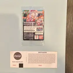 Bandai One Piece Card Game Monkey.D.Luffy US Voyage Promo Holo Rutgers Event - Image 2