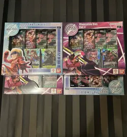 One Piece Card Game Illustration Box Vol. 3 & Vol. 4 Bundle - Factory Sealed x2 - Image 1