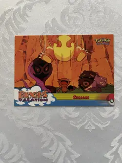 Topps Pokemon Card PIKACHU'S VACATION Success #55 Movie Animation Edition - Image 3