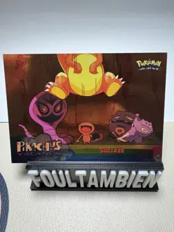 Topps Pokemon Pikachu’s Vacation Success Foil Card - Image 1