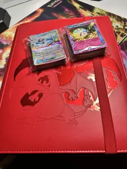 300+ POKEMON BINDER LOT!! Pokemon TCG Cards Collection 2025 pulls mostly - Image 1