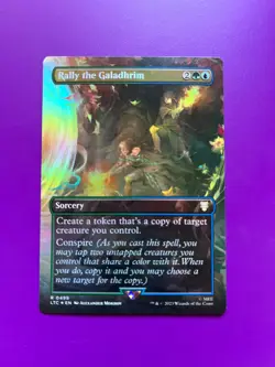 2 MTG lord of the rings cards - Rally the Galadhrim and Arboreal Alliance - Image 4