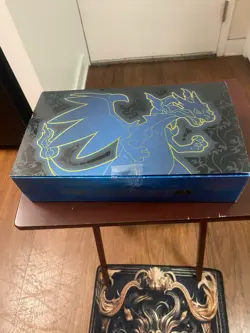 Pokemon Mega Charizard X EX Collection Card Lot with Box, Sleeves, Dice, Coin - Image 1